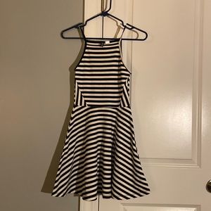 striped dress